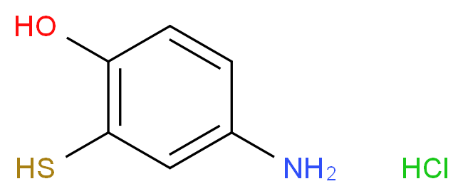 4-amino-2-sulfanylphenol hydrochloride_分子结构_CAS_98140-58-0