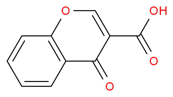 色酮-3-甲酸_分子结构_CAS_39079-62-4)
