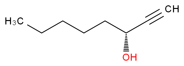 (3R)-oct-1-yn-3-ol_分子结构_CAS_32556-70-0