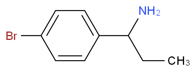 1-(4-bromophenyl)propan-1-amine_分子结构_CAS_74877-09-1)