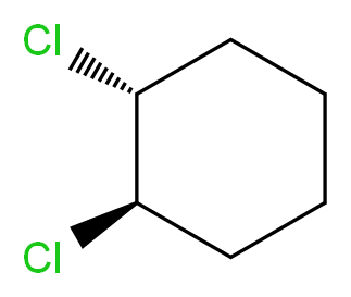 反式-1,2-二氯环己烷_分子结构_CAS_822-86-6)