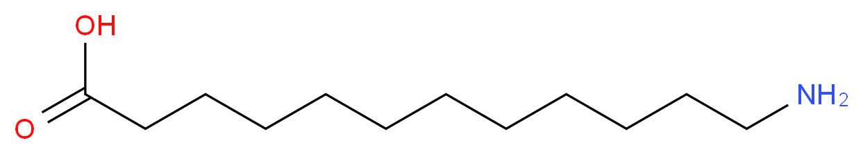 12-aminododecanoic acid_分子结构_CAS_693-57-2