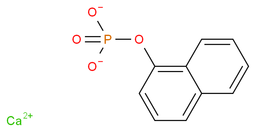 CALCIUM &alpha;-NAPHTHYLPHOSPHATE_分子结构_CAS_70675-10-4)