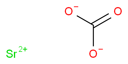 碳酸锶_分子结构_CAS_1633-05-2)