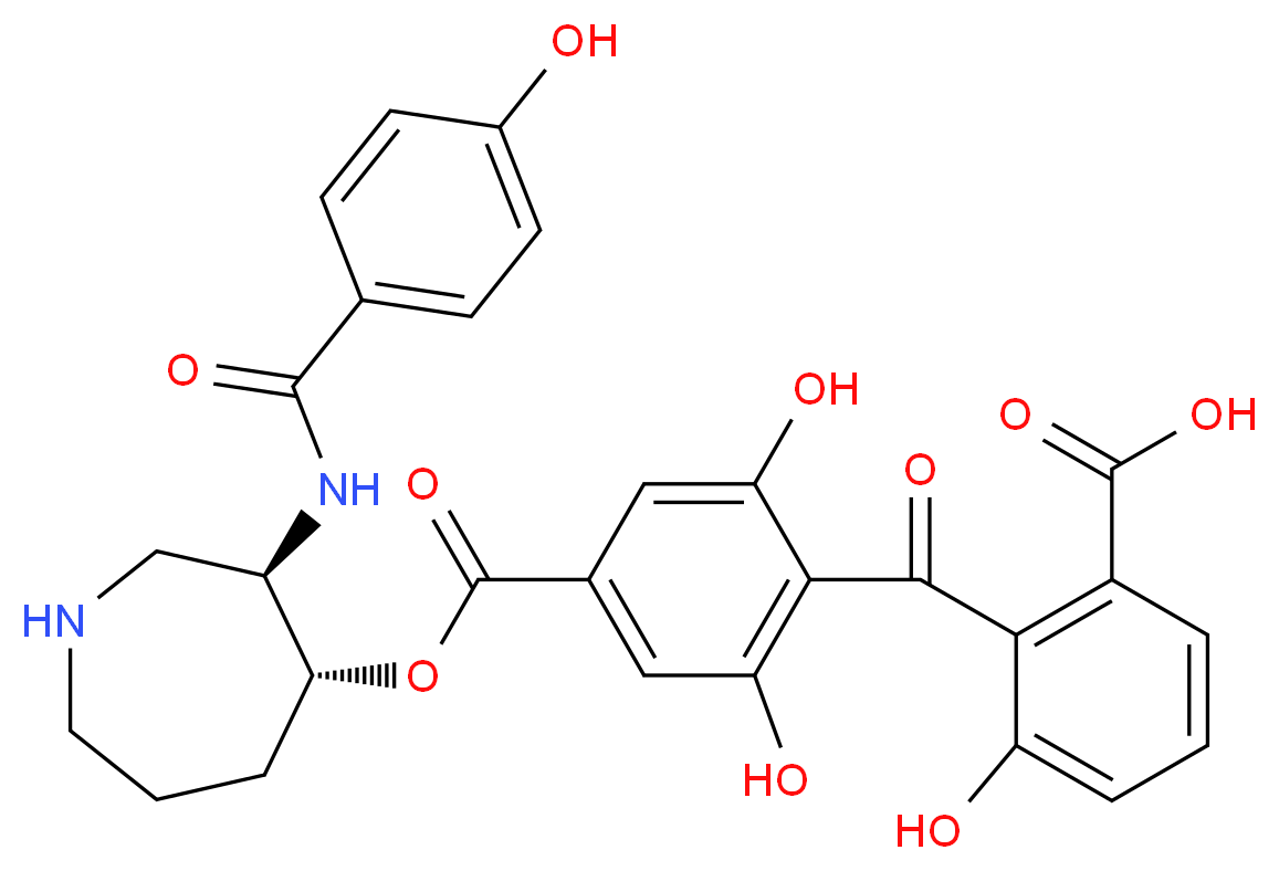 Balanol_分子结构_CAS_63590-19-2)