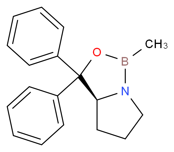 (S)-2-甲基-CBS-氧杂硼啶, 1M 甲苯溶液_分子结构_CAS_112022-81-8)