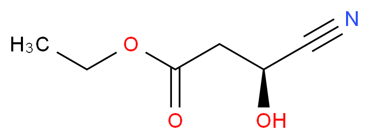 (S)-Ethyl 3-cyano-3-hydroxypropanoate_分子结构_CAS_132839-91-9)