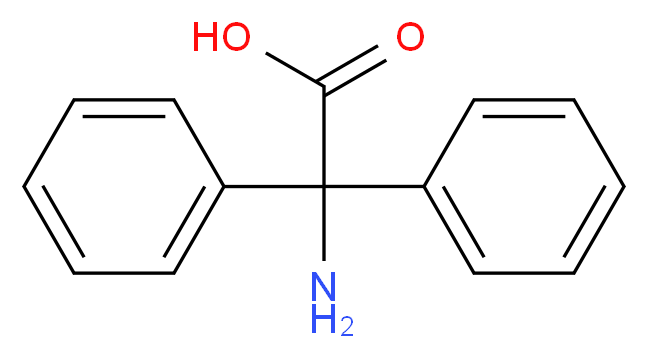 2,2-联苯基氨基乙酸_分子结构_CAS_3060-50-2)