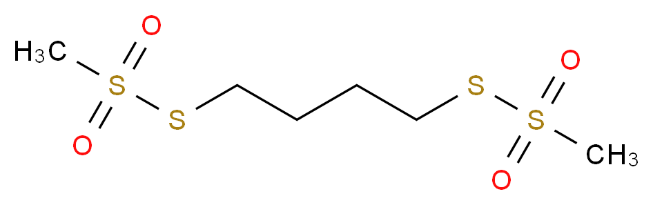 1,4-Butanediyl bismethanethiosulphonate_分子结构_CAS_)