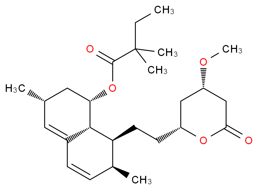 Simvastatin 4'-Methyl Ether_分子结构_CAS_864357-88-0)