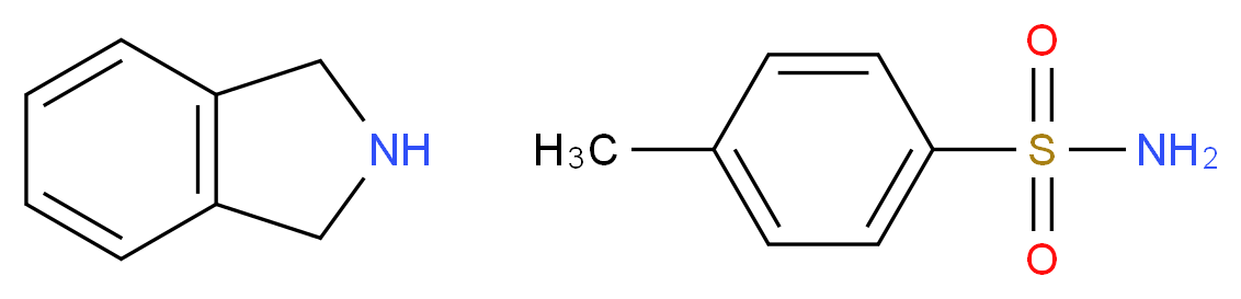 Isoindoline.PTSA_分子结构_CAS_)