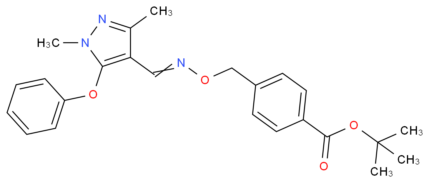 唑螨酯_分子结构_CAS_111812-58-9)