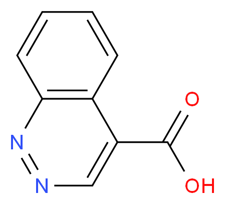 cinnoline-4-carboxylic acid_分子结构_CAS_21905-86-2