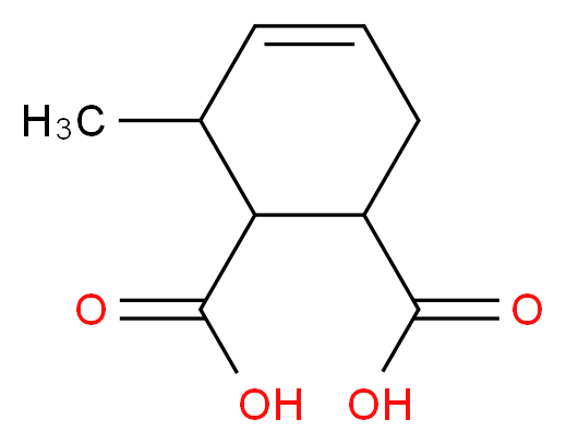 3-Methylcyclohex-4-ene-1,2-dicarboxylic acid_分子结构_CAS_40469-16-7)