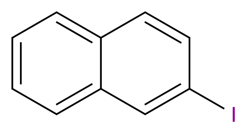 2-碘萘_分子结构_CAS_612-55-5)