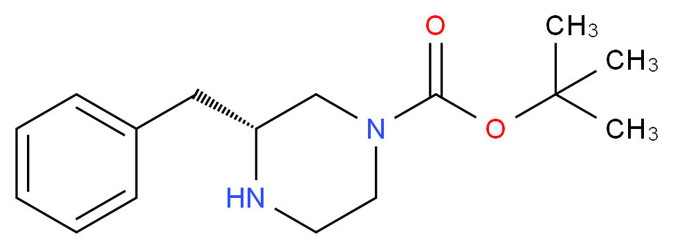 (R)-1-BOC-3-BENZYL-PIPERAZINE_分子结构_CAS_947272-49-3)