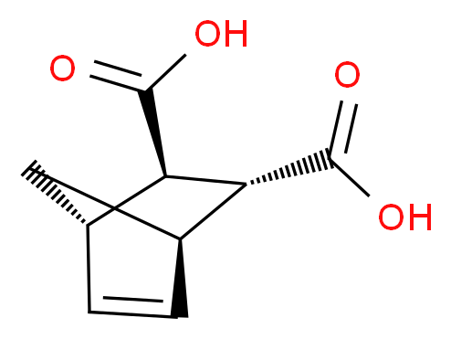 降冰片烯-2,3-二羧酸_分子结构_CAS_1200-88-0)