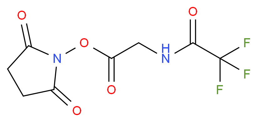 N-Trifluoroacetylglycine N-Succinimidyl Ester_分子结构_CAS_3397-30-6)