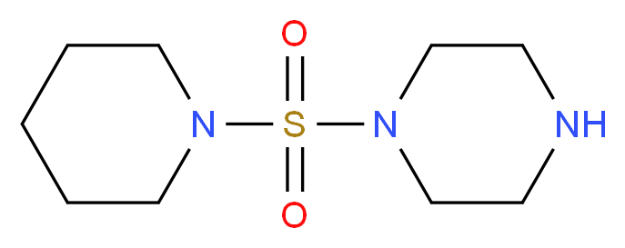 1-(Piperidine-1-sulfonyl)-piperazine_分子结构_CAS_500587-48-4)