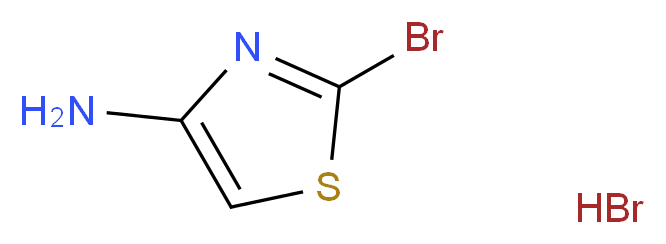 2-Bromothiazol-4-amine hydrobromide_分子结构_CAS_41731-35-5)