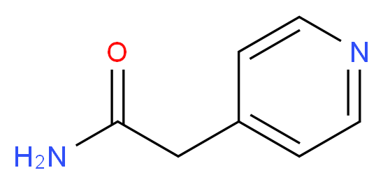 2-pyridin-4-ylacetamide_分子结构_CAS_39640-62-5)