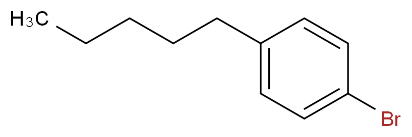 1-溴-4-正戊基苯_分子结构_CAS_51554-95-1)
