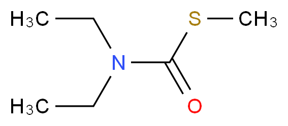 N,N-diethyl(methylsulfanyl)formamide_分子结构_CAS_37174-63-3