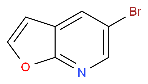 5-Bromofuro[2,3-b]pyridine_分子结构_CAS_220957-39-1)