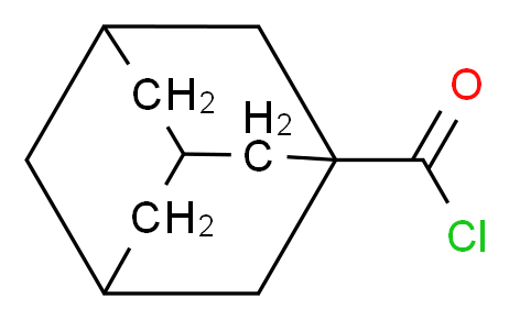 (3r,5r,7r)-adamantane-1-carbonyl chloride_分子结构_CAS_)