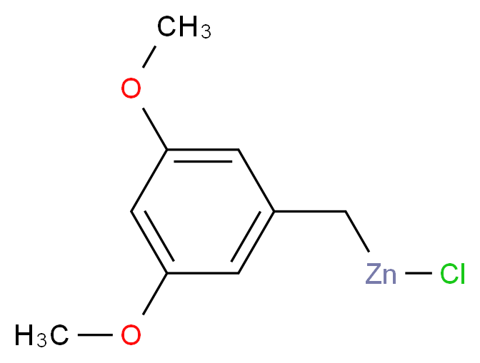 chloro[(3,5-dimethoxyphenyl)methyl]zinc_分子结构_CAS_352530-33-7