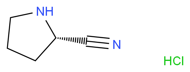 (S)-Pyrrolidine-2-carbonitrile hydrochloride_分子结构_CAS_65732-69-6)