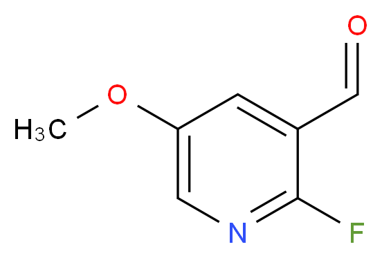 2-FLUORO-5-METHOXYNICOTINALDEHYDE_分子结构_CAS_1227597-35-4)