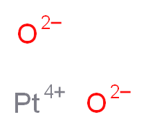 Platinum(IV) oxide_分子结构_CAS_1314-15-4)