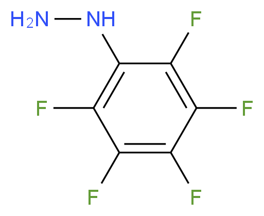 (Pentafluorophenyl)hydrazine_分子结构_CAS_828-73-9)