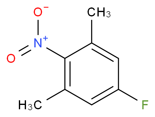 5-fluoro-1,3-dimethyl-2-nitrobenzene_分子结构_CAS_315-12-8