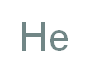 helium_分子结构_CAS_7440-59-7