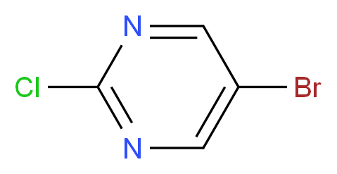 5-Bromo-2-chloropyrimidine_分子结构_CAS_)