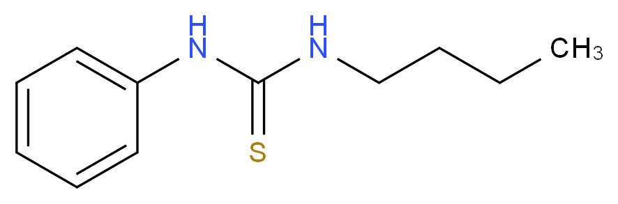 1-Butyl-3-phenyl-2-thiourea_分子结构_CAS_6336-01-2)