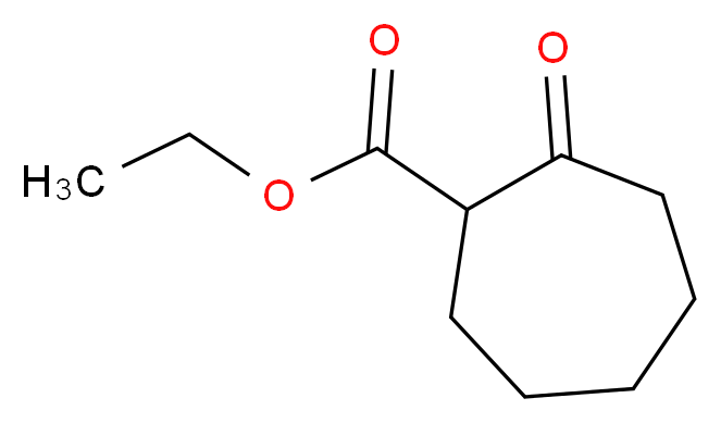 ethyl 2-oxocycloheptane-1-carboxylate_分子结构_CAS_774-05-0