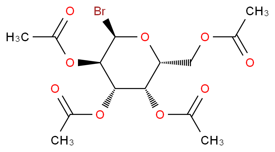 Acetobromo-α-D-galactose_分子结构_CAS_3068-32-4)