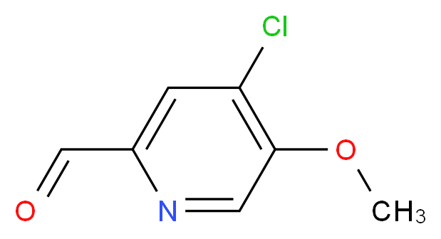 4-chloro-5-methoxypicolinaldehyde_分子结构_CAS_1060801-63-9)