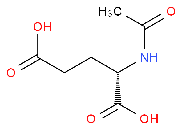 N-Acetyl-L-Glutamate_分子结构_CAS_1188-37-0)