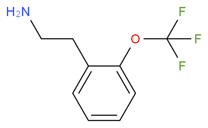 2-(Trifluoromethoxy)phenethylamine_分子结构_CAS_137218-26-9)