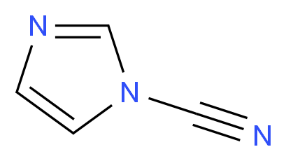 1-Cyanoimidazole_分子结构_CAS_36289-36-8)