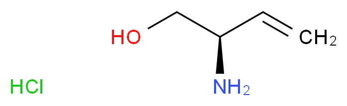 (2R)-2-aminobut-3-en-1-ol hydrochloride_分子结构_CAS_313995-40-3