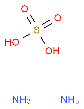 AMMONIUM SULFATE REAGENT GRADE_分子结构_CAS_7783-20-2)