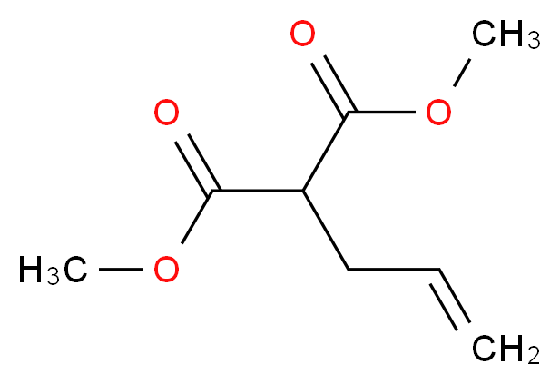 1,3-dimethyl 2-(prop-2-en-1-yl)propanedioate_分子结构_CAS_)