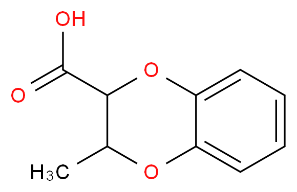 3-Methyl-2,3-dihydro-1,4-benzodioxine-2-carboxylic acid_分子结构_CAS_)