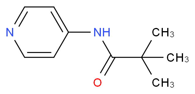 2,2-Dimethyl-N-pyridin-4-yl-propionamide_分子结构_CAS_70298-89-4)