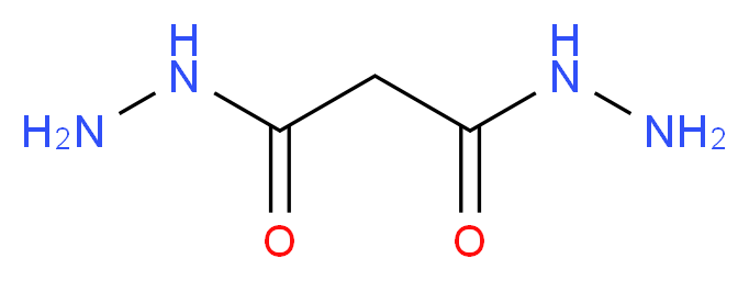 Malonic acid dihydrazide_分子结构_CAS_3815-86-9)